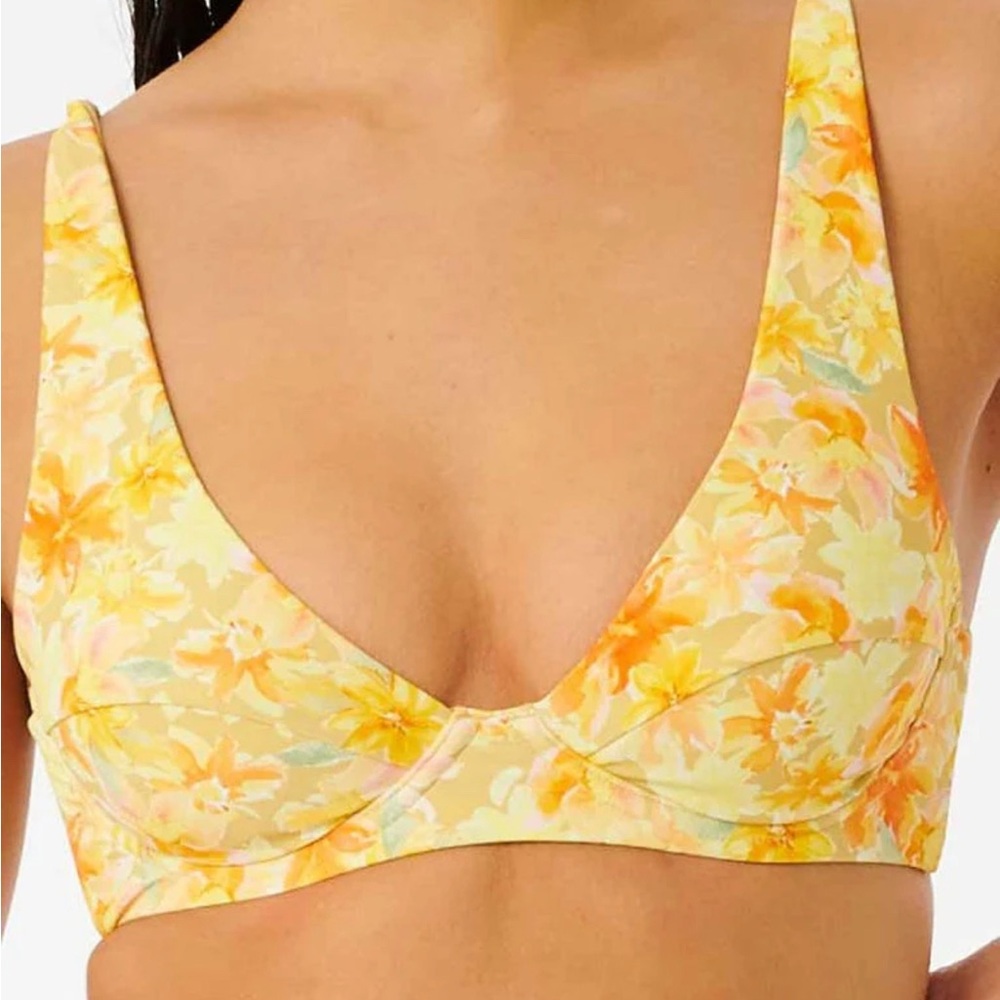 Summer rain rip curl bikini top bralette